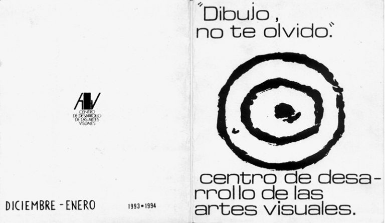 Catálogo | Galeria Centro de Desarrollo de las Artes Visuales | Havana, Cuba | 1994